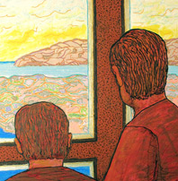 La vetrata sul mare